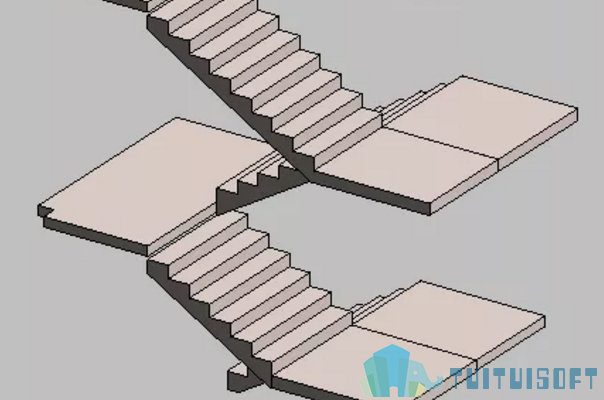 腿腿教学网-BIM正向设计应用篇：BIM正向设计的楼梯设计要点