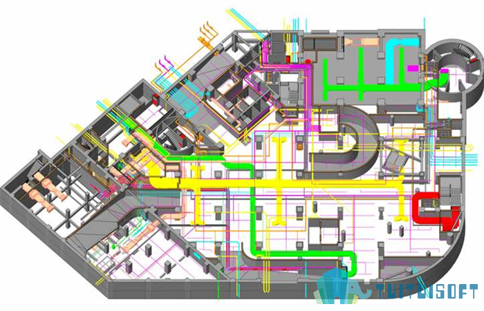 腿腿教学网-BIM机电建模标准的特点是什么？BIM机电建模标准存在哪些需求？