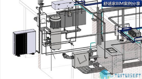腿腿教学网-暖通BIM有什么特点？暖通BIM都有什么应用？