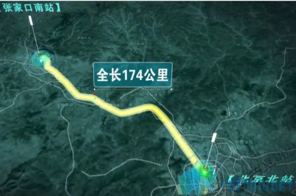 BIM应用,高铁BIM,BIM 腿腿教学网-京张高铁BIM应用!超多画面震撼曝光,举世瞩目!