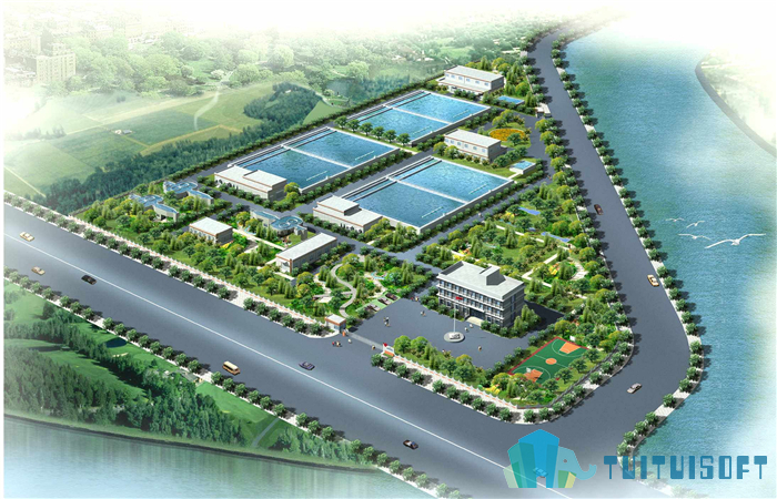 市政工程,BIM应用 腿腿教学网-市政污水厂为什么要用BIM技术?如何提高BIM应用水平?