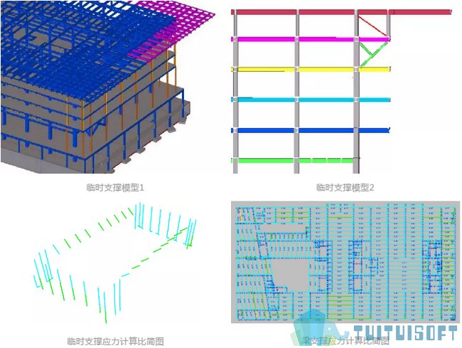 Tekla,BIM现场,BIM施工模拟 腿腿教学网-Tekla也能进行BIM现场施工模拟吗?三个小案例给你答案!