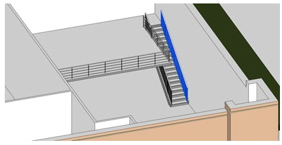 腿腿教学网-Revit2021官方教程-创建楼梯和栏杆扶手