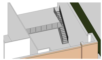 腿腿教学网-Revit2021官方教程-创建楼梯和栏杆扶手