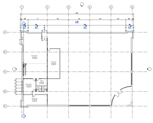 image.png 腿腿教学网-Revit2021官方教程-添加尺寸标注