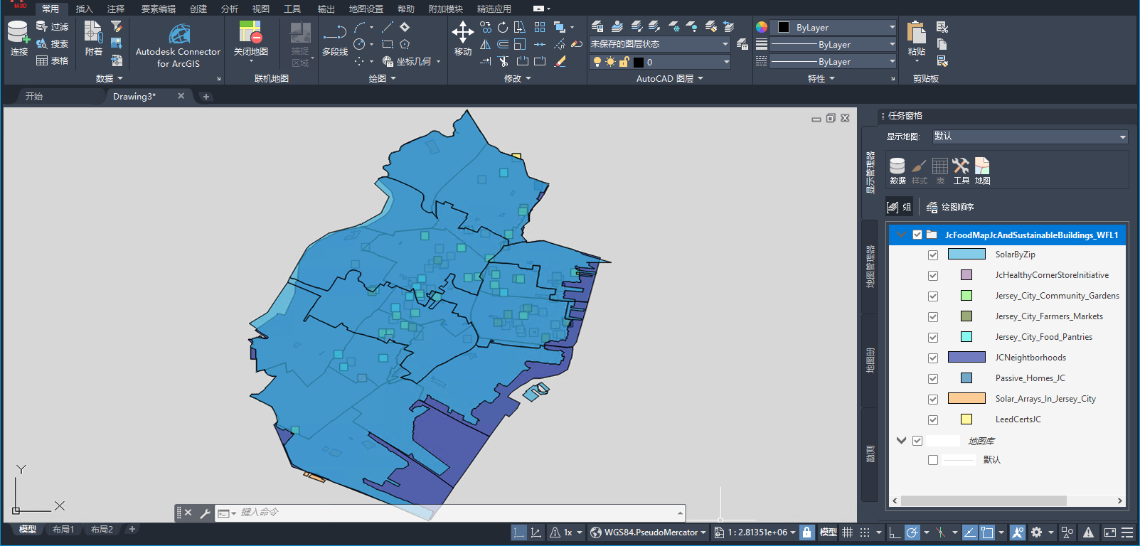 腿腿教学网-AutoCAD Map 3D 2021有什么新特性？ 哪些功能值得期待？