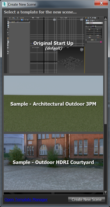 AUTODESK 3DS MAX 2021,AUTODESK 3DS MAX 腿腿教学网-AUTODESK 3DS MAX 2021入门:启动模板