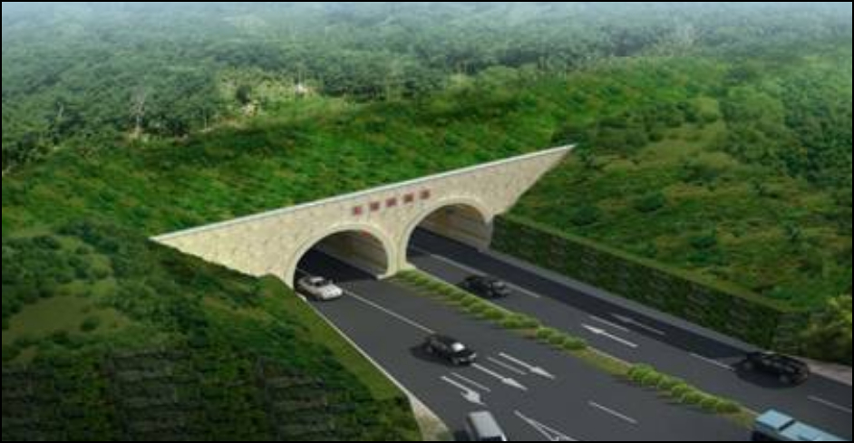 腿腿教学网-BIM软件Bentley如何创建隧道？香雪路隧道BIM项目值得一看！