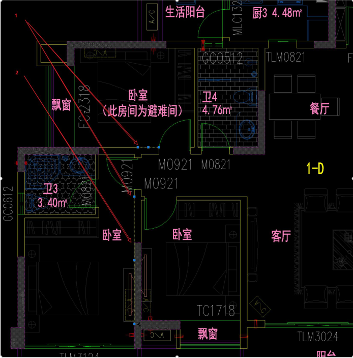 image.png 腿腿教学网-EDBIM装饰设计辅助系统闪电翻模CAD图纸要求