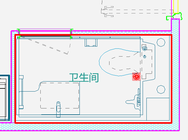 腿腿教学网-毕马装饰软件功能详解-创建墙饰面基线