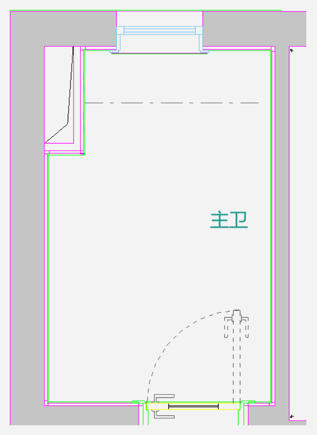 B-4-1 居中线.png 腿腿教学网-毕马装饰软件功能详解-居中线