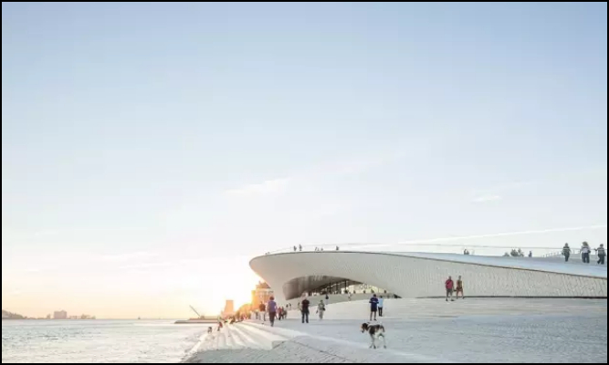 revit河流,revit案例,revit 腿腿教学网-Revit河流案例赏析:恰似流水间闪耀的珍珠贝