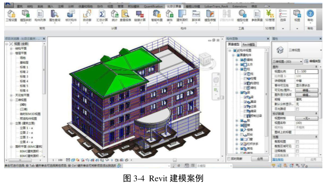 腿腿教学网-Revit原理解析-Revit建模流程，Revit参数化建模