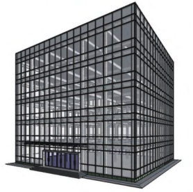 腿腿教学网-Revit怎么建幕墙模型？普遍都用哪种方法？