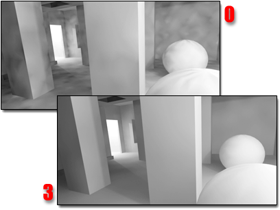 3dsMax软件,3dsMax 腿腿教学网-3dsMax软件光能传递处理参数有哪几种?具体介绍一下!