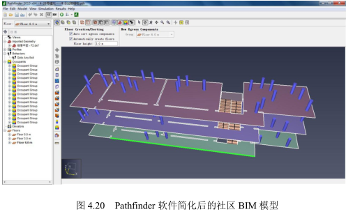 image.png 腿腿教学网-BIM智慧社区老年人安全疏散的应用案例分析-安全疏散环境的构建