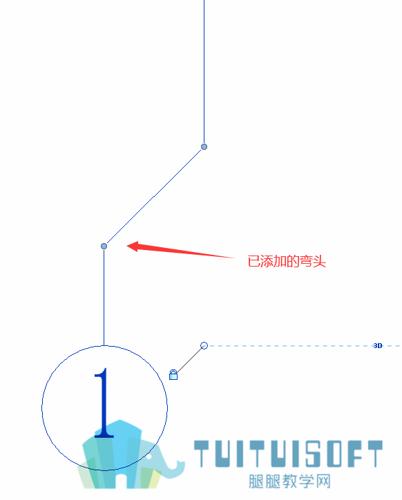 03为轴网添加左弯头.png 03为轴网添加左弯头.png