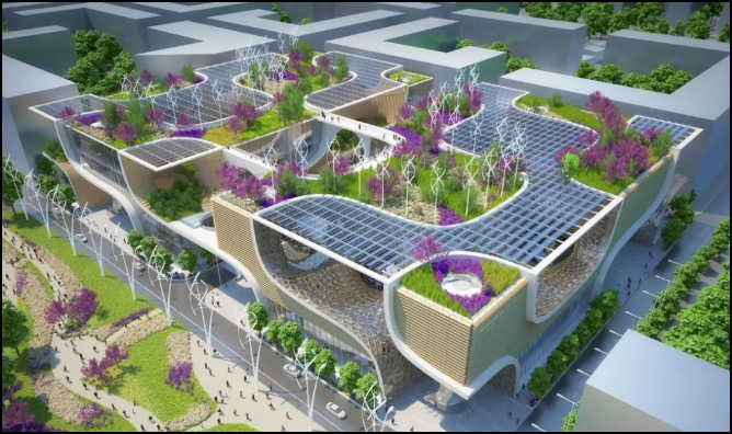 腿腿教学网-曲面BIM建筑案例——如何利用Rhino实现极小曲面应用？