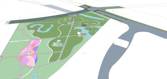 园林设计,SketchUp,Lumion 腿腿教学网-园林设计怎么用SU和Lumion?这个案例为你解惑