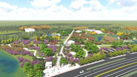 园林设计,SketchUp,Lumion 腿腿教学网-园林设计怎么用SU和Lumion?这个案例为你解惑