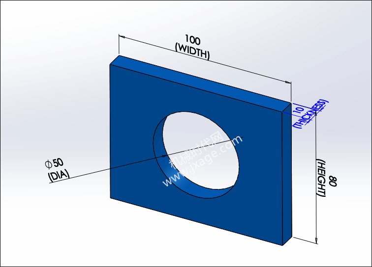 SolidWorks技巧,SolidWorks 腿腿教学网-SolidWorks技巧:速看!设计表这么用可以创建多个零件配置
