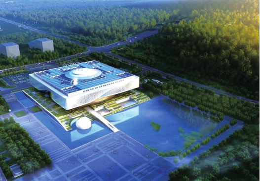 腿腿教学网-BIM案例：BIM如何设计展览馆？BIM全过程设计案例（上）