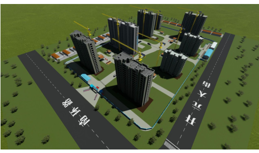 腿腿教学网-施工现场布置什么？BIM怎么辅助施工现场布置？