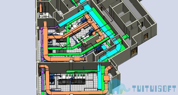 机电BIM,BIM模型,BIM 腿腿教学网-如何做好机电BIM模型?BIM模型应从哪入手?