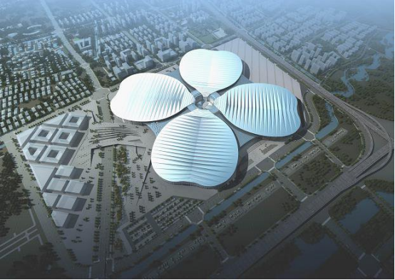 腿腿教学网-BIM案例：BIM如何投入施工？以上海国家会展中心为例