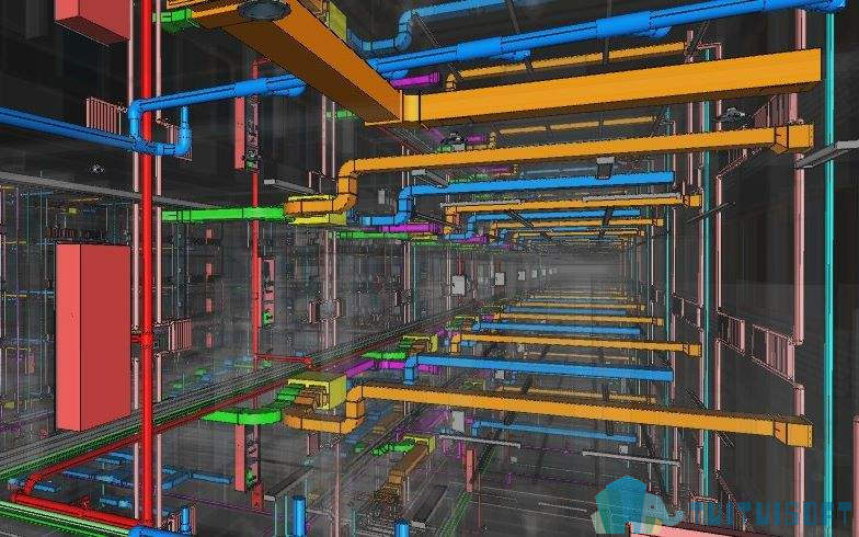 施工BIM,BIM管综,BIM 腿腿教学网-施工BIM最主要的功能是什么?BIM管综吗?