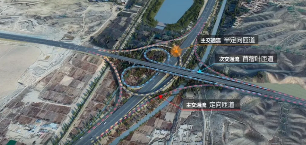 腿腿教学网-BIM案例学习实训：兰州新区G341立交工程EPC项目设计施工一体化BIM应用汇报