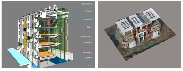 腿腿教学网-BIM技术都有哪些应用？BIM+倾斜摄影的实景三维应用