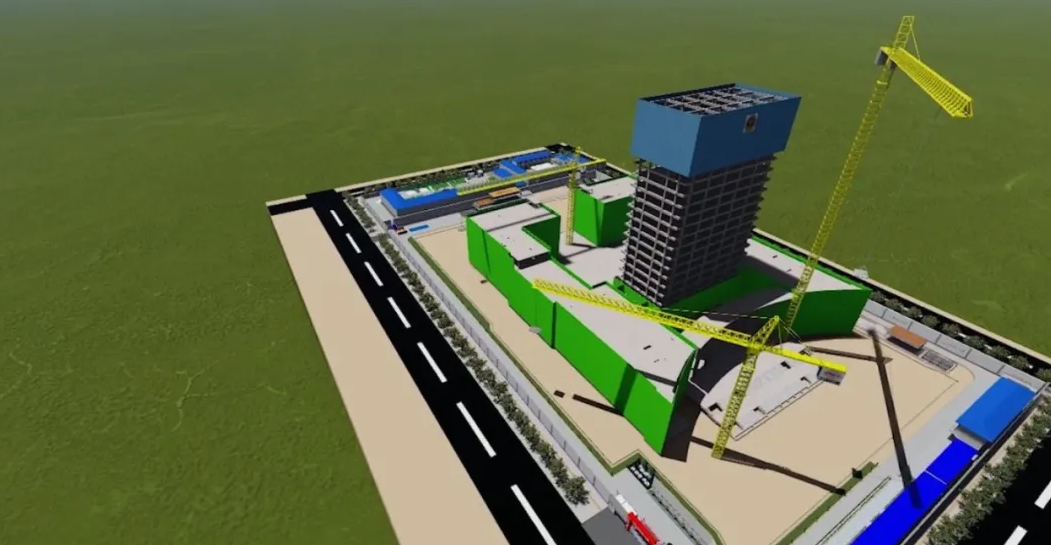 腿腿教学网-BIM市政项目案例培训：九江市公安局项目BIM技术应用汇报