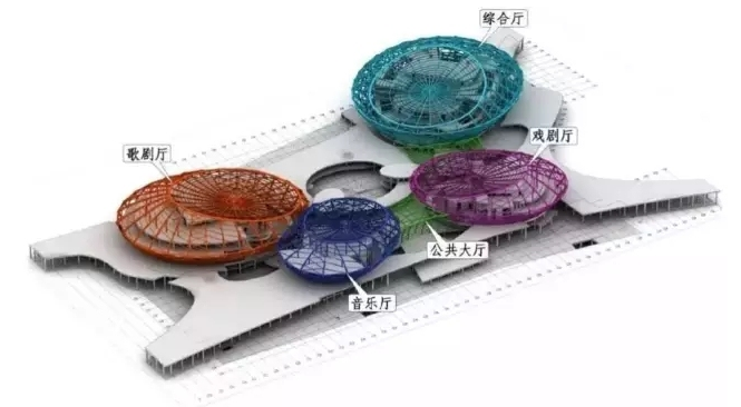 腿腿教学网-BIM内装项目实训：江苏大剧院音乐厅室内装饰BIM施工案例详细介绍