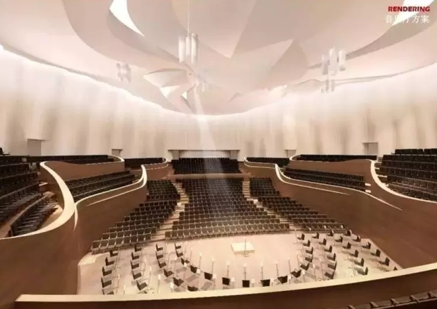 腿腿教学网-BIM内装项目实训：江苏大剧院音乐厅室内装饰BIM施工案例详细介绍
