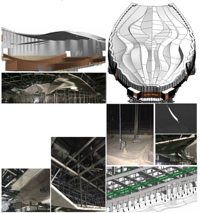 腿腿教学网-BIM内装项目实训：江苏大剧院音乐厅室内装饰BIM施工案例详细介绍