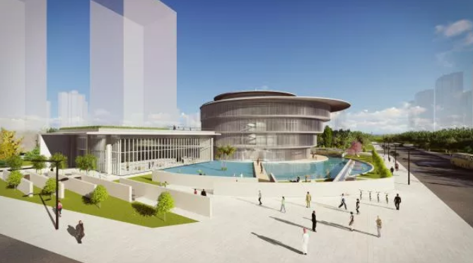 腿腿教学网-BIM市政项目应用成果：文化场馆建筑中的BIM设计研究
