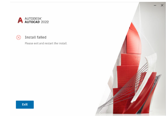 image.png 腿腿教学网-Autocad 2022破解安装失败怎么办?DirectX组件存在问题,安装AutoCAD或AutoCAD LT 2022时显示“安装失败”