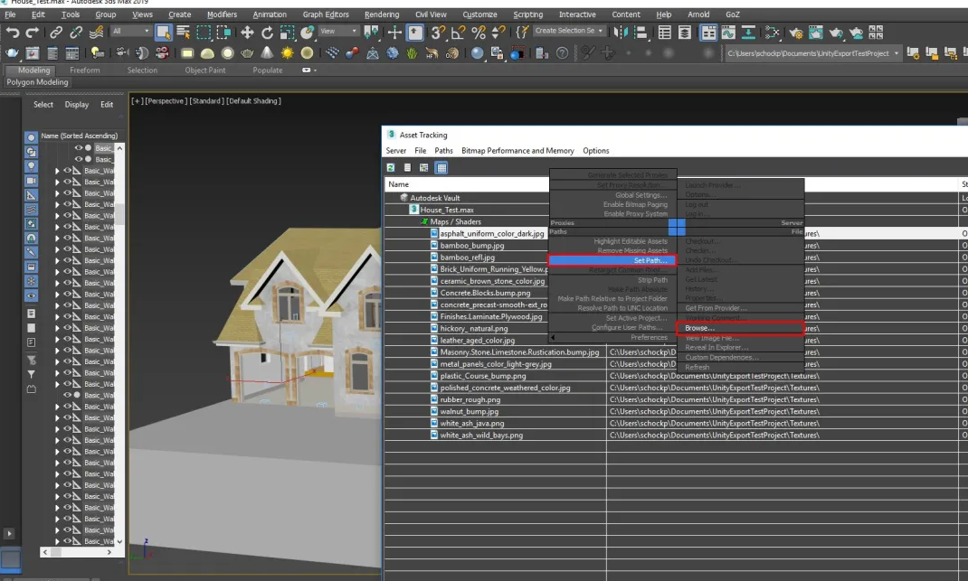 腿腿教学网-3Ds Max2022如何导出？如何通过3ds Max将包含纹理的模型从Revit导出到Unity