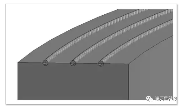 image.png 腿腿教学网-BIM软件教程:如何不用钢筋命令来快速绘制弧形梁的钢筋