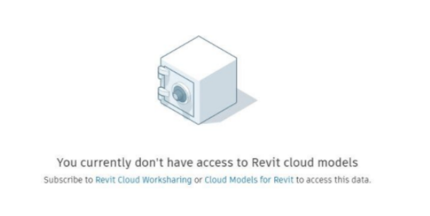 image.png 腿腿教学网-revit权限设置怎么做?在Revit中通过BIM 360打解模型时,“您当前没有访问Revit云模型的权限”