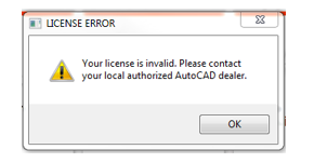 image.png 腿腿教学网-cad许可证无效怎么办?AutoCAD许可证损坏怎么办