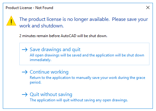 腿腿教学网-autodesk产品许可已过期怎么办？Autodesk被强制保存关闭怎么办