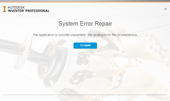 image.png 腿腿教学网-Autodesk显示系统错误怎么办?启动Autodesk软件时出现“系统错误修复”