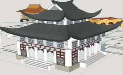 腿腿教学网-BIM如何用于古建筑修复？BIM技术在古建筑修复中的具体运用