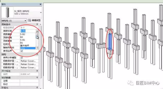 腿腿教学网-独立基础BIM怎么画？Revit独立基础的绘制