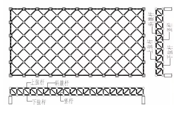 腿腿教学网-Tekla网架模型如何识别？Tekla网架识图技巧