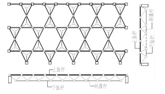 腿腿教学网-Tekla网架模型如何识别？Tekla网架识图技巧