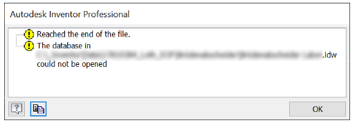 image.png 腿腿教学网-为什么inventor打不解?打解Inventor文件时显示“已到达文件末尾”