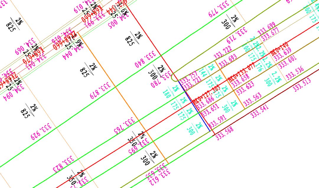 Civil 3D,Civil 3D技巧 腿腿教学网-Civil 3D技巧:C3D互通与交叉口的处理